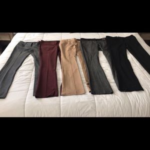 Set of 5 Express Brand Dress Pants